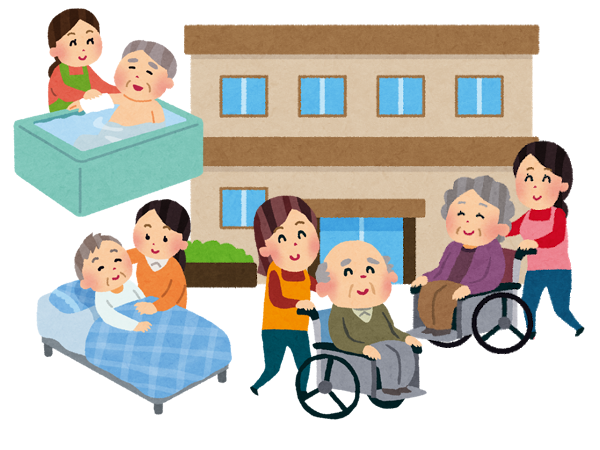 小規模住宅型有料老人ホームで介護士-